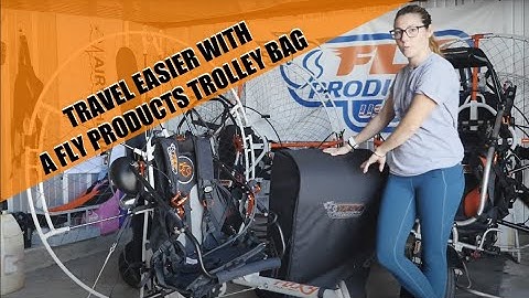 Fly Products Trolley Bag - Traveling with a Paramotor just got easier!