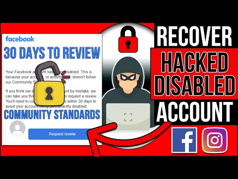 Recover DISABLED or HACKED Facebook Account | Didn't Follow Community Standards #DISABLED IN 30 DAYS