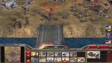 CHINA - Command & Conquer Generals Zero Hour - 4 vs 4 HARD Random Gameplay