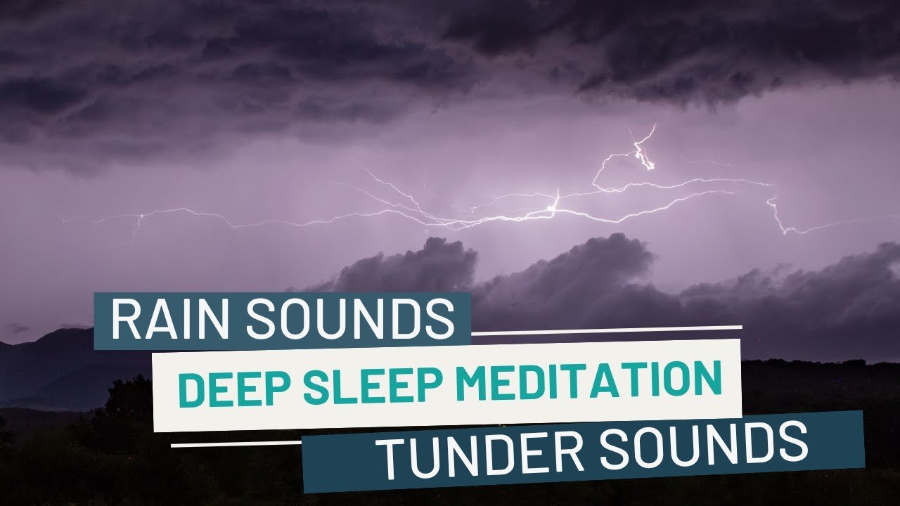 Thunderstorm heavy sounds for sleeping | Brighterworld