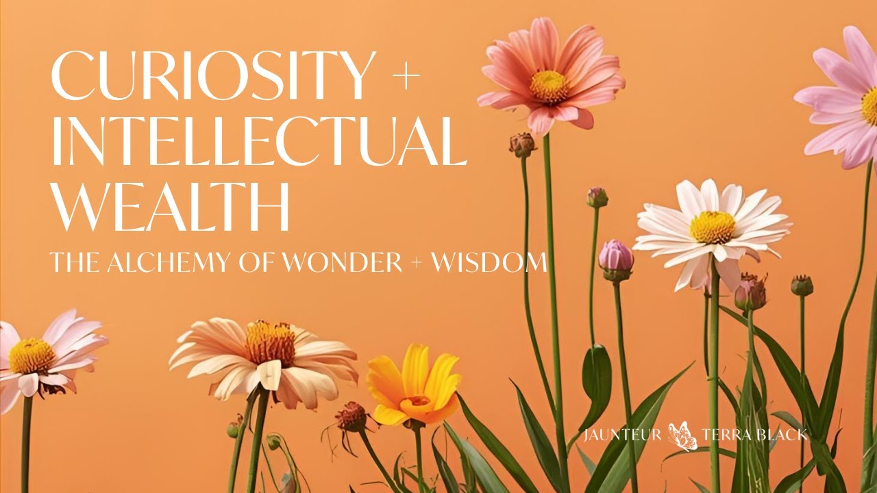 Curiosity + Intellectual Wealth | The Alchemy of Wonder and Wisdom