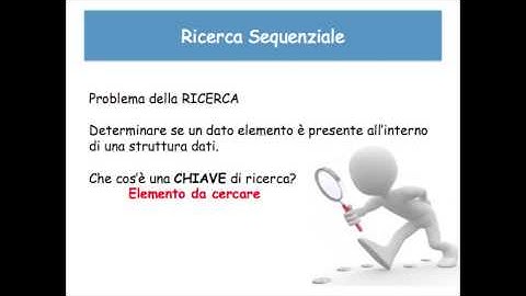 01 - Il problema della ricerca sequenziale
