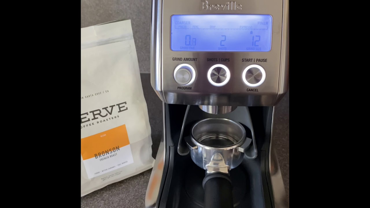 Making Caffé Americano using Breville Bambino 
