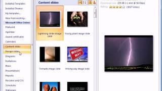 PowerPoint 2007  |  Start with a Template