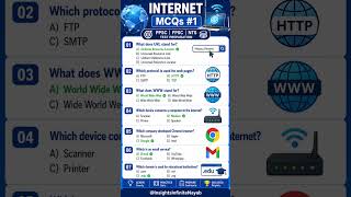 7 Internet MCQs | PPSC FPSC NTS Computer Science 🌐#InternetMCQs #ComputerScience #PPSC#FPSC#NTS#2026