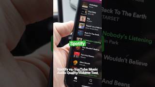 Spotify vs. YouTube Music - Audio Quality/Volume Test #shorts #spotify #youtubemusic #test