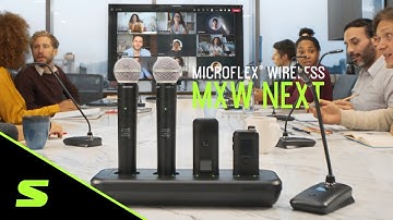 Shure Microflex Wireless neXt 4 and neXt 8 - Always Room for More.
