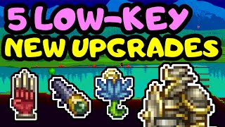 5 AWESOME NEW UPGRADES YOU DON'T KNOW ABOUT! Terraria 1.4 new item upgrades guide!