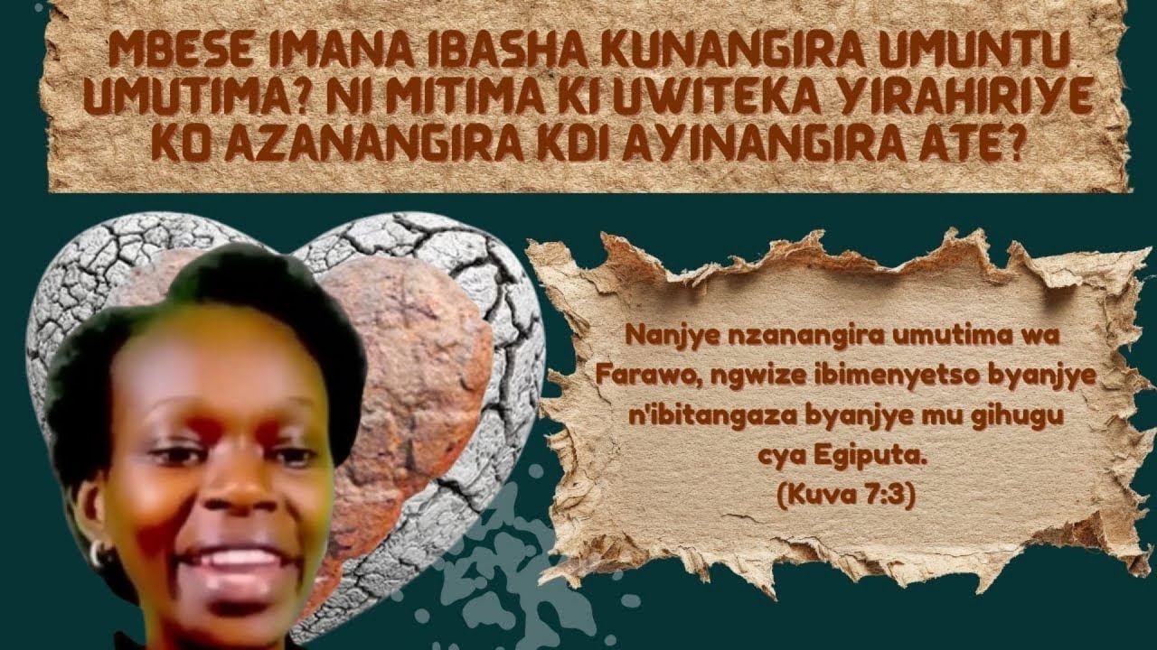 #FARAWO, URWABYA RW'UMUJINYA: NI MITIMA KI IMANA IMANA INANGIRA, KUKI IYINANGIRA KDI IYINANGIRA ITE?