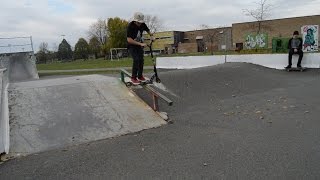 Scooter Brossard With Joseph Chartrand