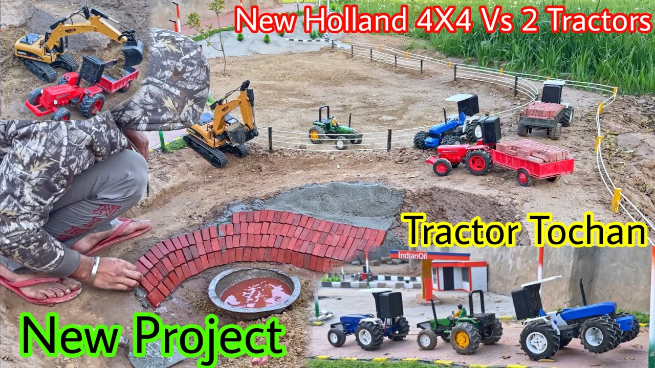 Самодельный радиоуправляемый трактор Mahindra из моей коллекции всех моделей тракторов с большой ...