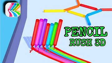 PENCIL RUSH 3D Gameplay All Levels Walkthrough |||Let