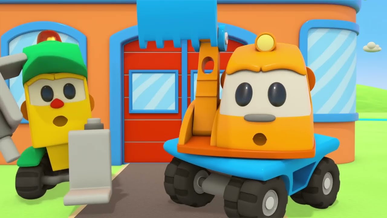 Kuormuri Leo: matkustajasilta ja vesiliukumäet