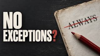 Moral Absolutes and Relativism | Are There Exceptions?