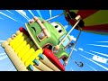 モンスタータウン モエ救出大作戦 🚚 カーシティー - 子供向けトラックアニメ Super Truck Animation for Kids