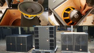 Test the speaker cabinet BV18