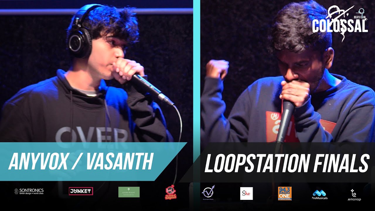 ANYVOX Vs. VASANTH | Colossal 4.0 - Loopstation Final Battle