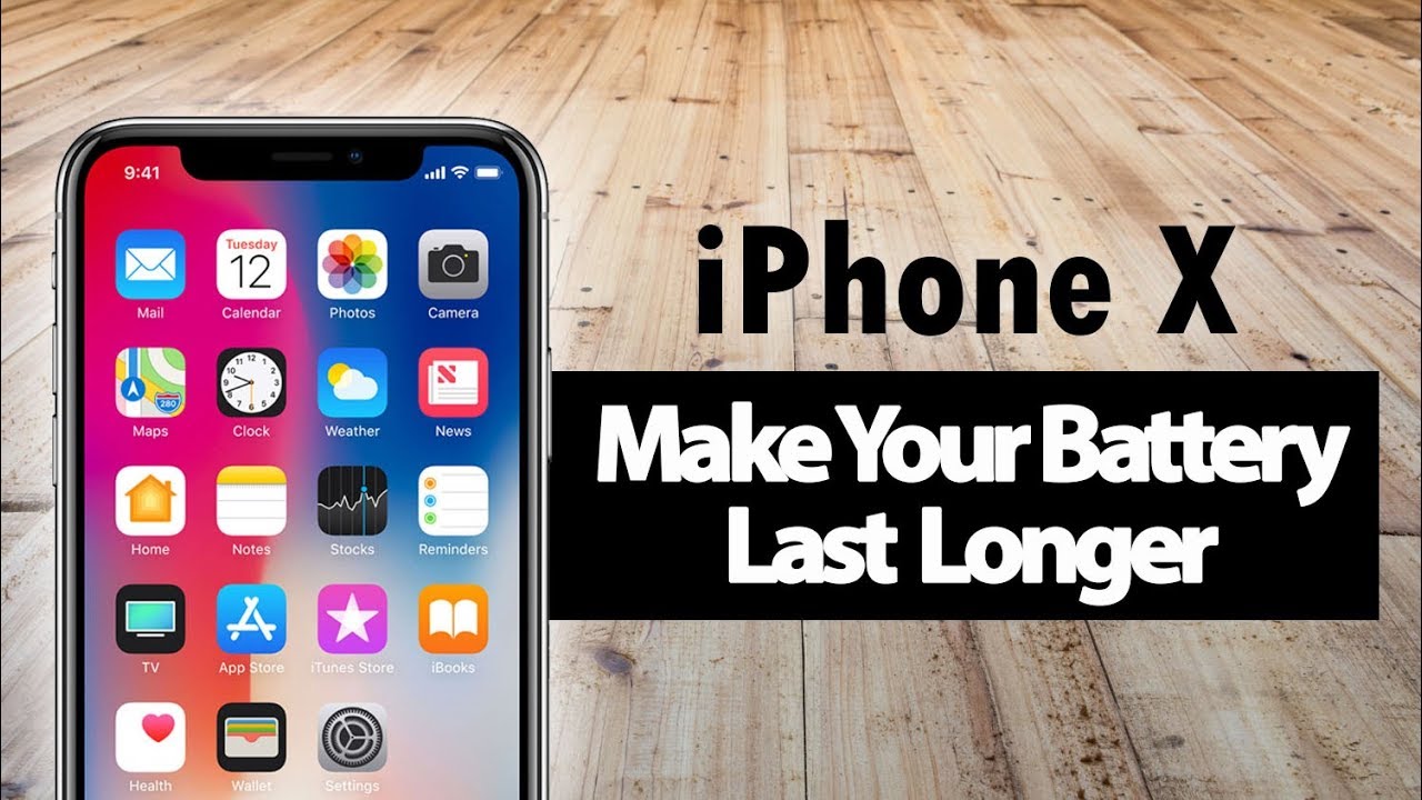 iPhone X - How to Turn On Battery Saver Mode (to Make Battery Last