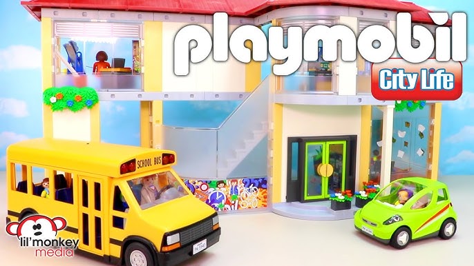 PLAYMOBIL CITY LIFE SCHOOL BUS - Tom's Toys