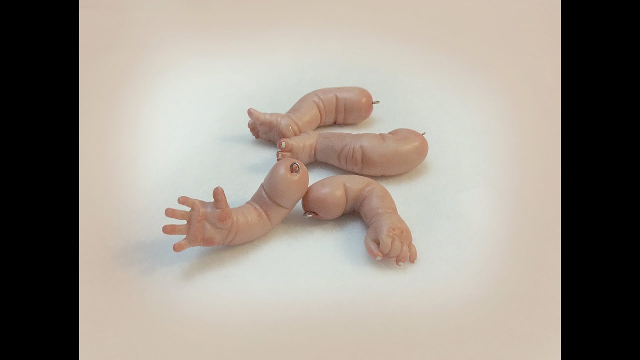 Attached the limbs - Mini Pose-Able Baby Part 8/8 (V12)