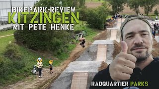 MTB-Pro Peter Henke Review vom Bikepark mit Pumptrack in Kitzingen | RadQuartier Parks