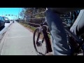 Ebikebc electric bike conversion kit dc35 ride test in vancouver streets and bike tracks