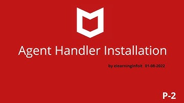 How to Install McAfee Agent Handler and Cumulative Update Step by Step