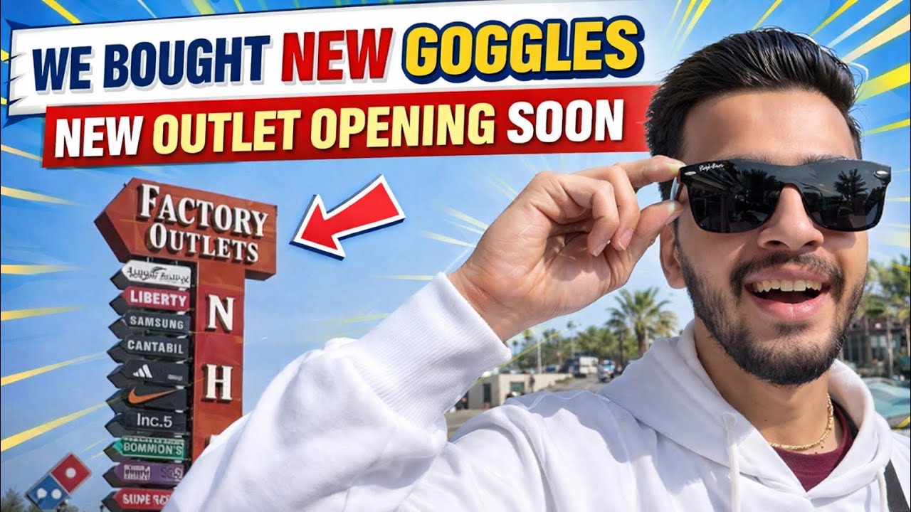 We Bought New Goggles 😎 | New Outlet Opening Soon! #minivlog #vlog #share #support 