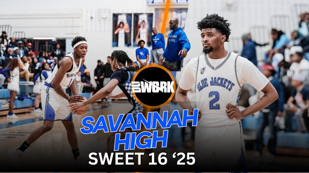 Savannah High Sweet16 2025 GHSA Playoff Win v Manchester | sports basketball videography Nikon Z6iii