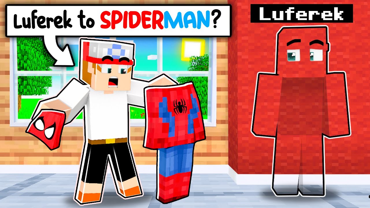 🕷️🕸️ MÓJ PRZYJACIEL DOWIEDZIAŁ SIE, ŻE JESTEM SPIDERMANEM!!! *jest w szoku?!* | MINECRAFT SPIDERMAN