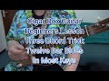 #Cigar #Box #Guitar #Beginners #Lesson #Three #Chord #Trick #Twelve #Bar Blues #cbg #CBG most keys.