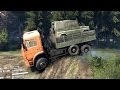 SPINTIRES 2014 Full Version Preview - Loading the Jeep in a Truck and Transporting it