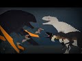 Hybrids vs Mutants |Jurassic World Battle |Complete Animation 