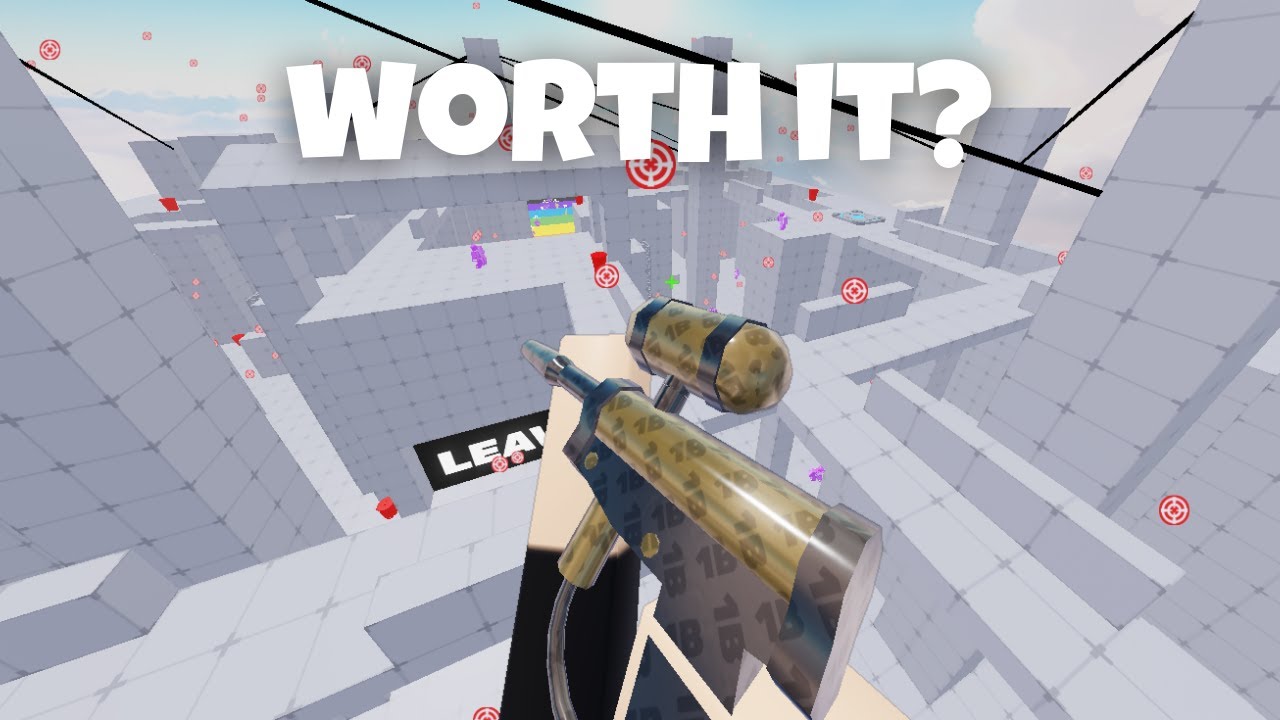 Buying the paintball gun in Roblox rivals - YouTube