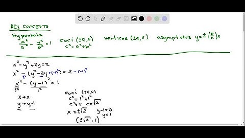 19-24 Find the vertices, foci, and asymptotes of the hyperbola and sketch its graph. x^2-y^2+2 …