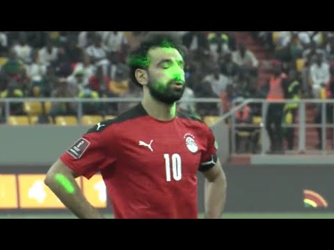 Mo Salah vs Laser Pointers - YouTube