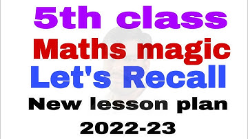 5th class maths magic | Let