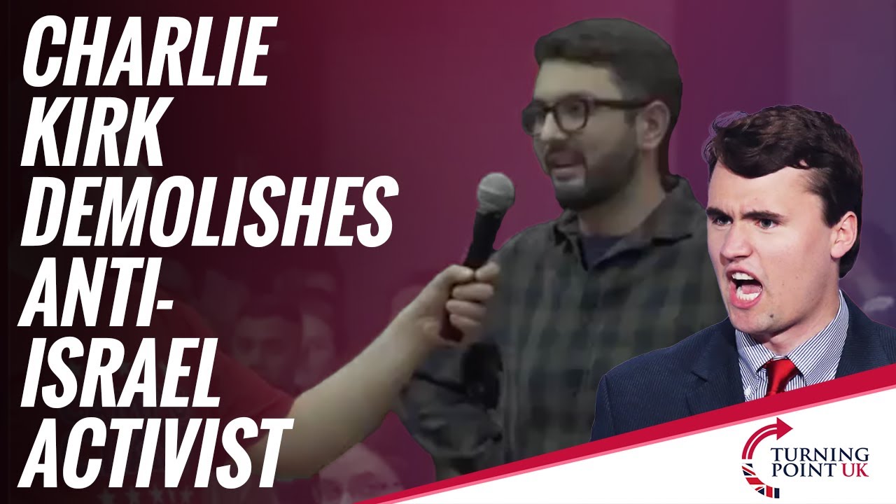 Charlie Kirk Challenges Student on Palestinian Freedoms and Israel's Historic Claim to the Land