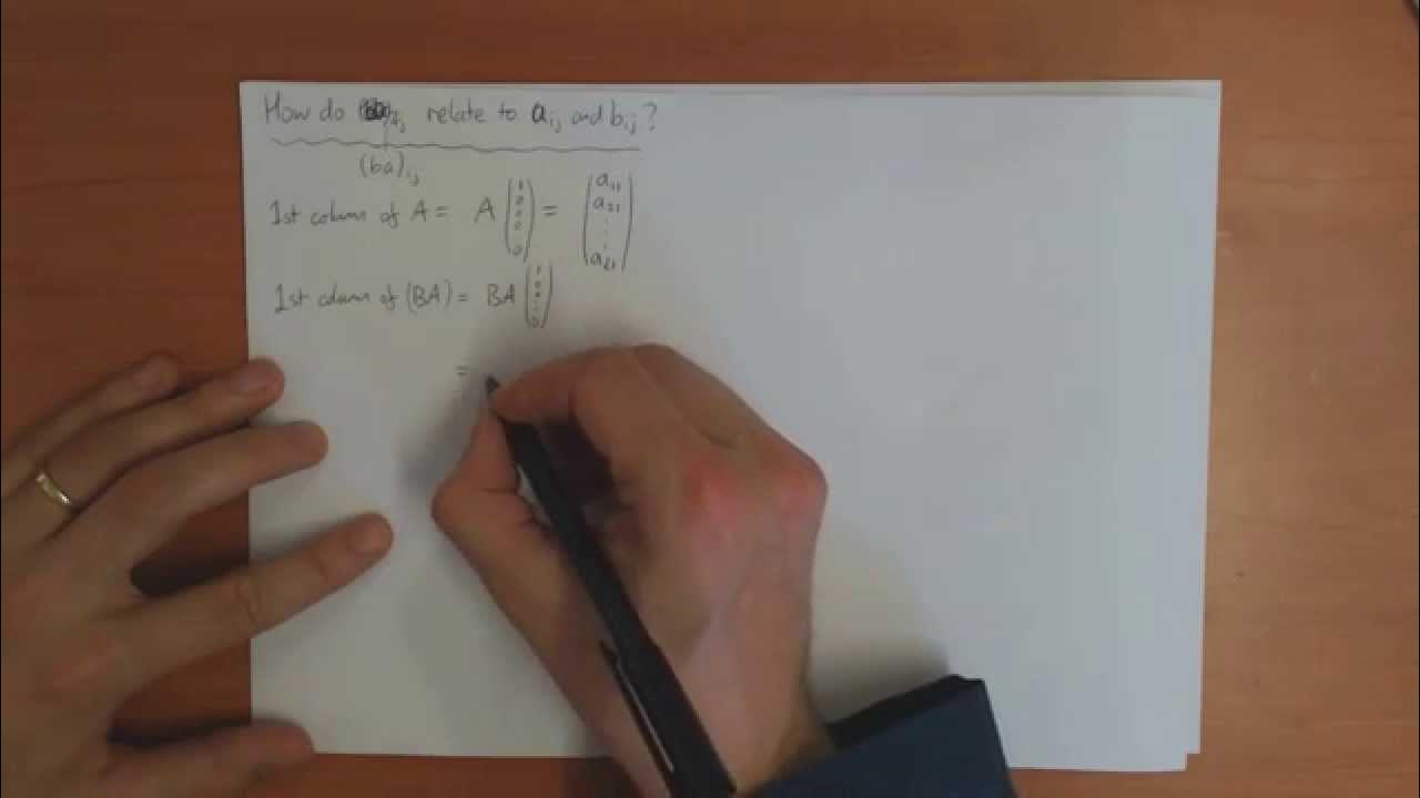 7c) Multiplying matrices - YouTube