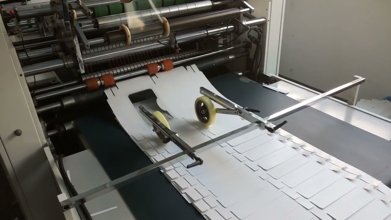 Automatic Window Patching Machine for Sandwich Box, Burger Box, Food Box