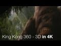 King kong 360  3d  4k multiangle  studio tour  universal studios hollywood