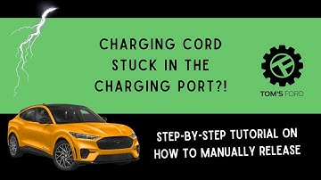 Charging Port Stuck On Your Ford Mach-E? (Step-By-Step Tutorial On How To Manually Release Cord)