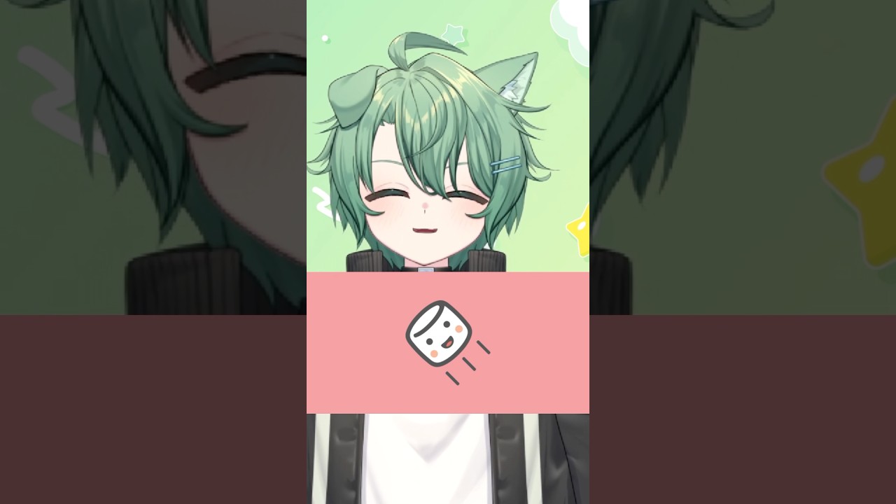 マシュマロ開設！【個人勢VTuber/汐凪碧】 #vtuber #shorts