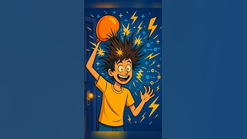 🌩️ The Surprising Truth About Static Electricity! #DidYouKnow #Explained #ytshorts