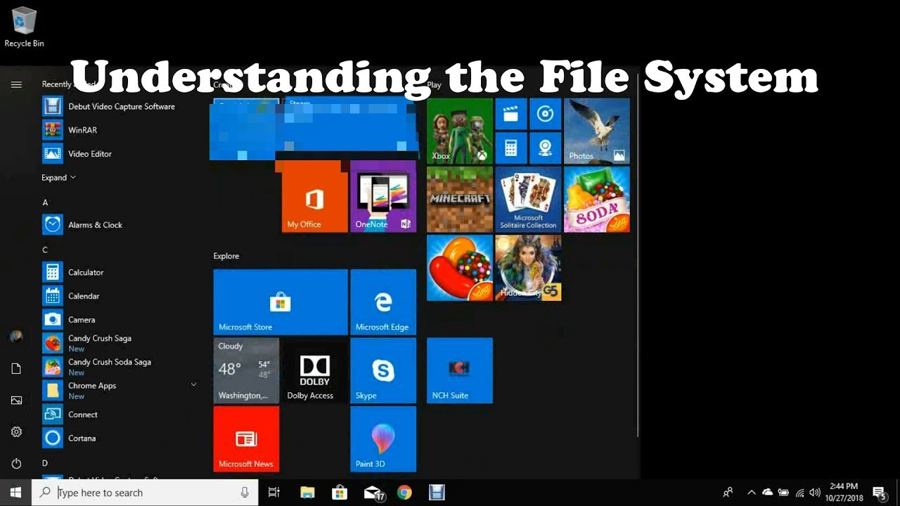 How to use a Computer Windows 10 For Beginners Understanding the