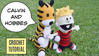 How to Crochet Calvin and Hobbes | Tutorial | Open Mouth Series