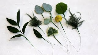 How To Wire Leaves For Corsage And Bridal Work How To Wire Leaves For Corsage And Bridal Work