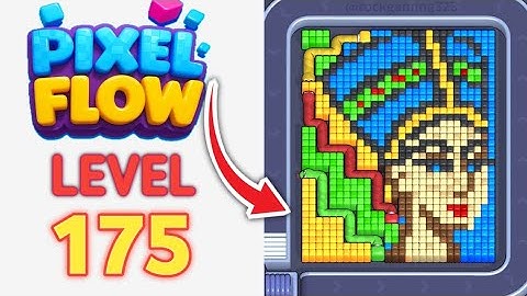 Pixel Flow Level 175 Walkthrough