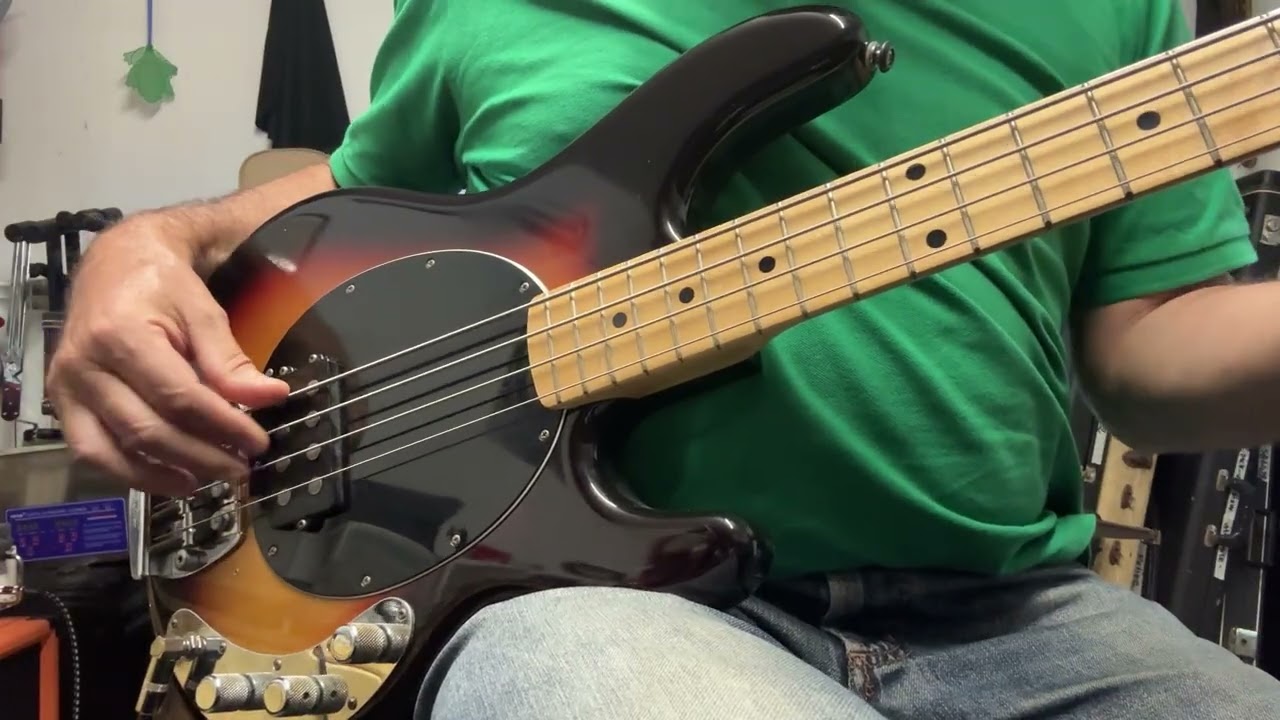 1983 Music Man Sting Ray Bass - Pre Ernie Ball - Maple Fretboard