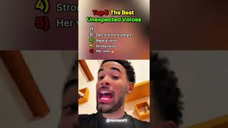 Top 5 The Best Unexpected Voices #shorts #singing